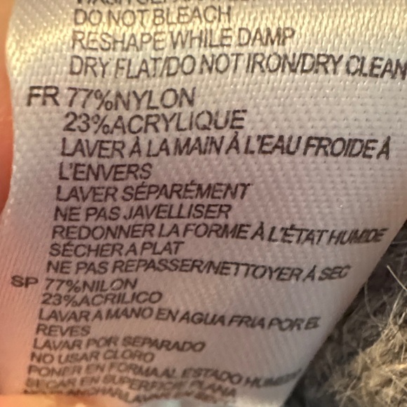 Leopard Print Gray Sweater - Picture 6 of 9